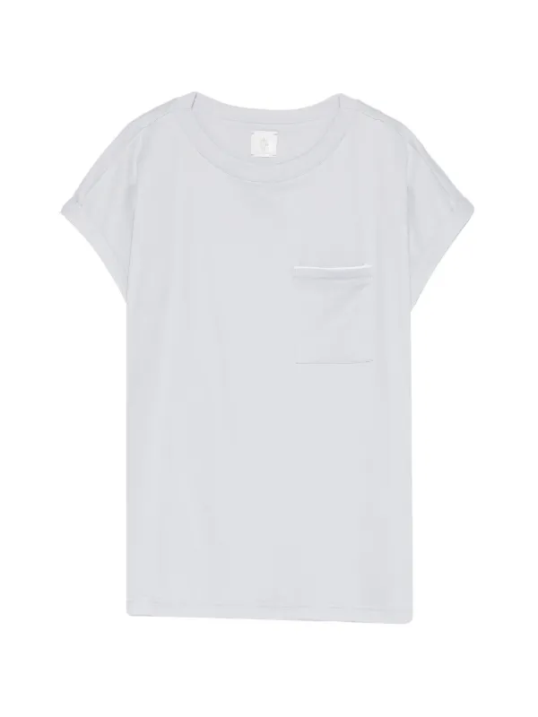 Eleventy Chest-pocket T-shirt in Blue