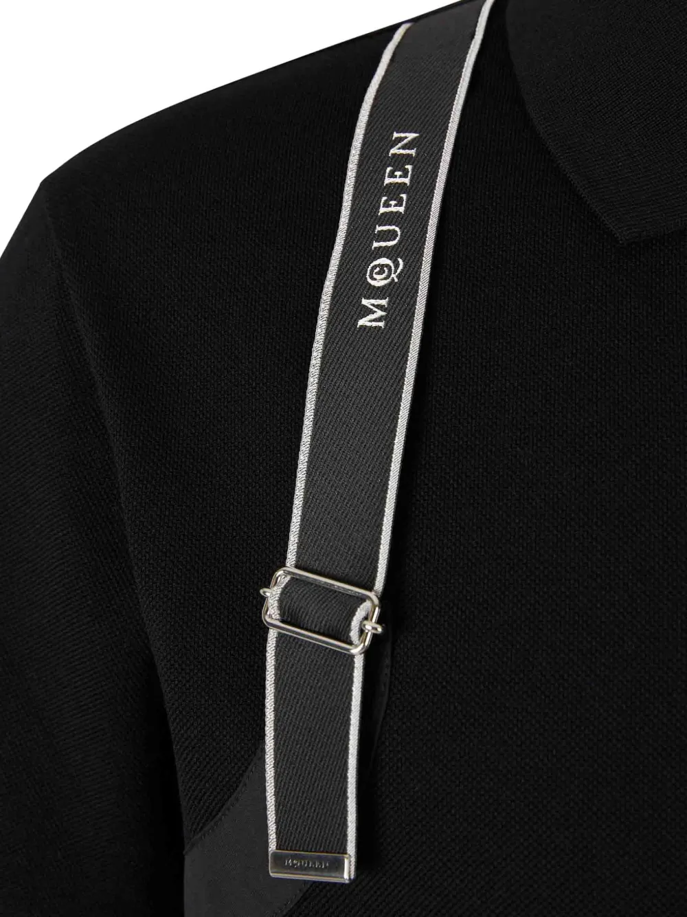 Alexander McQueen　ハーネスデザイン　ポロシャツ 33303675_63932992_1000.jpg