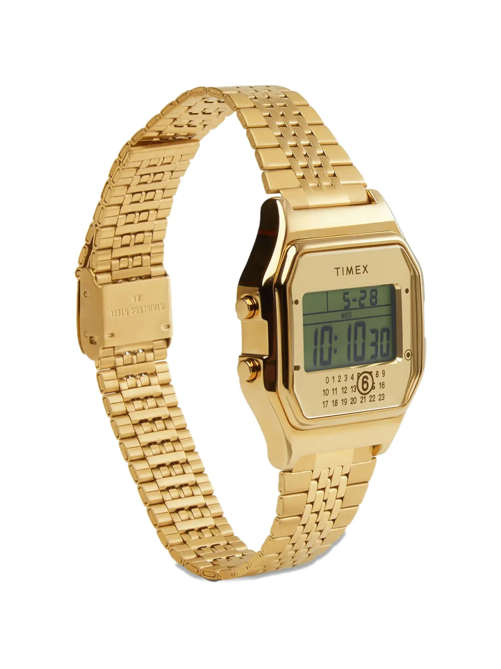 MM6 Maison Margiela x Timex T80 34mm watch - Goud