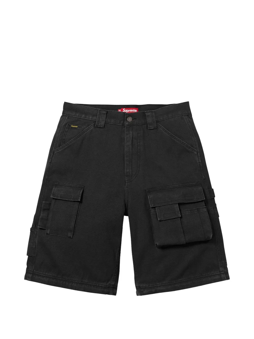 Supreme Cargo broek met rits Zwart