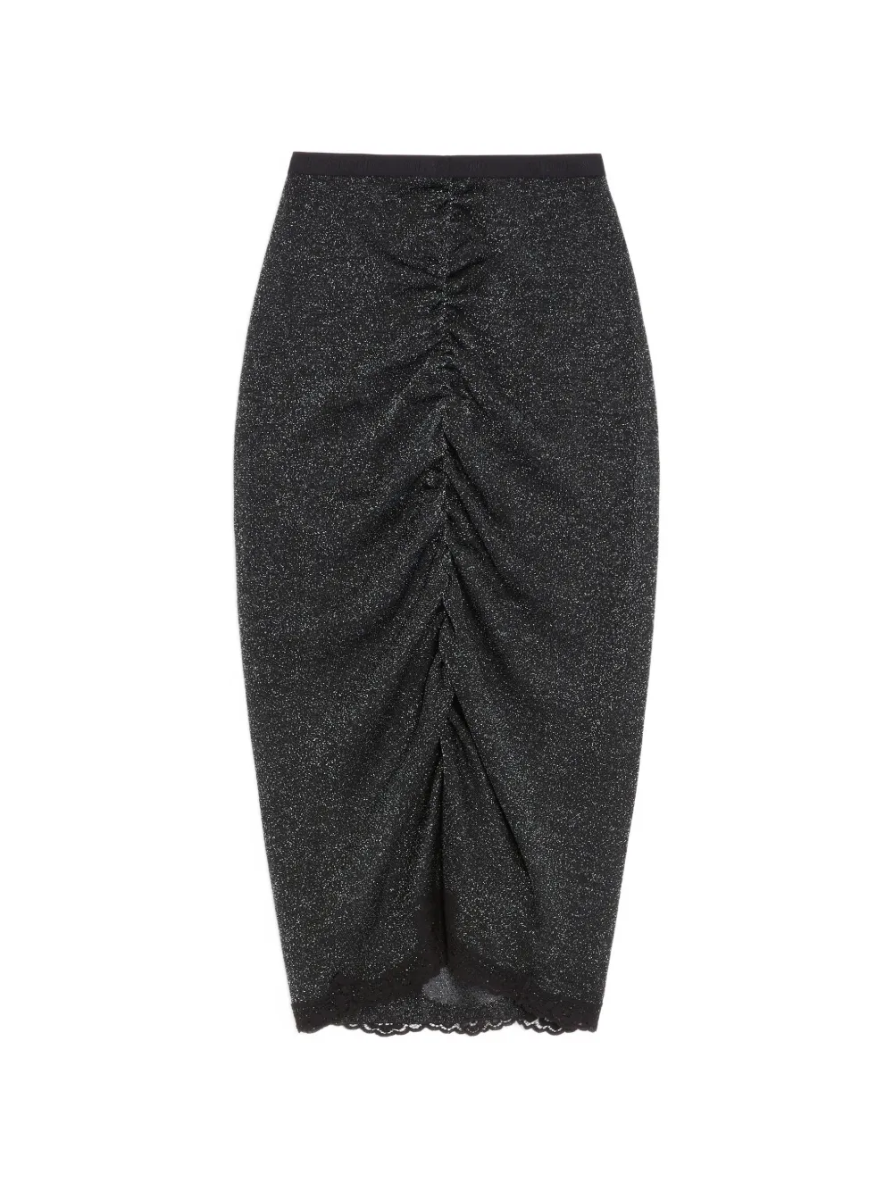 Valentino Garavani lurex knit skirt - Nero