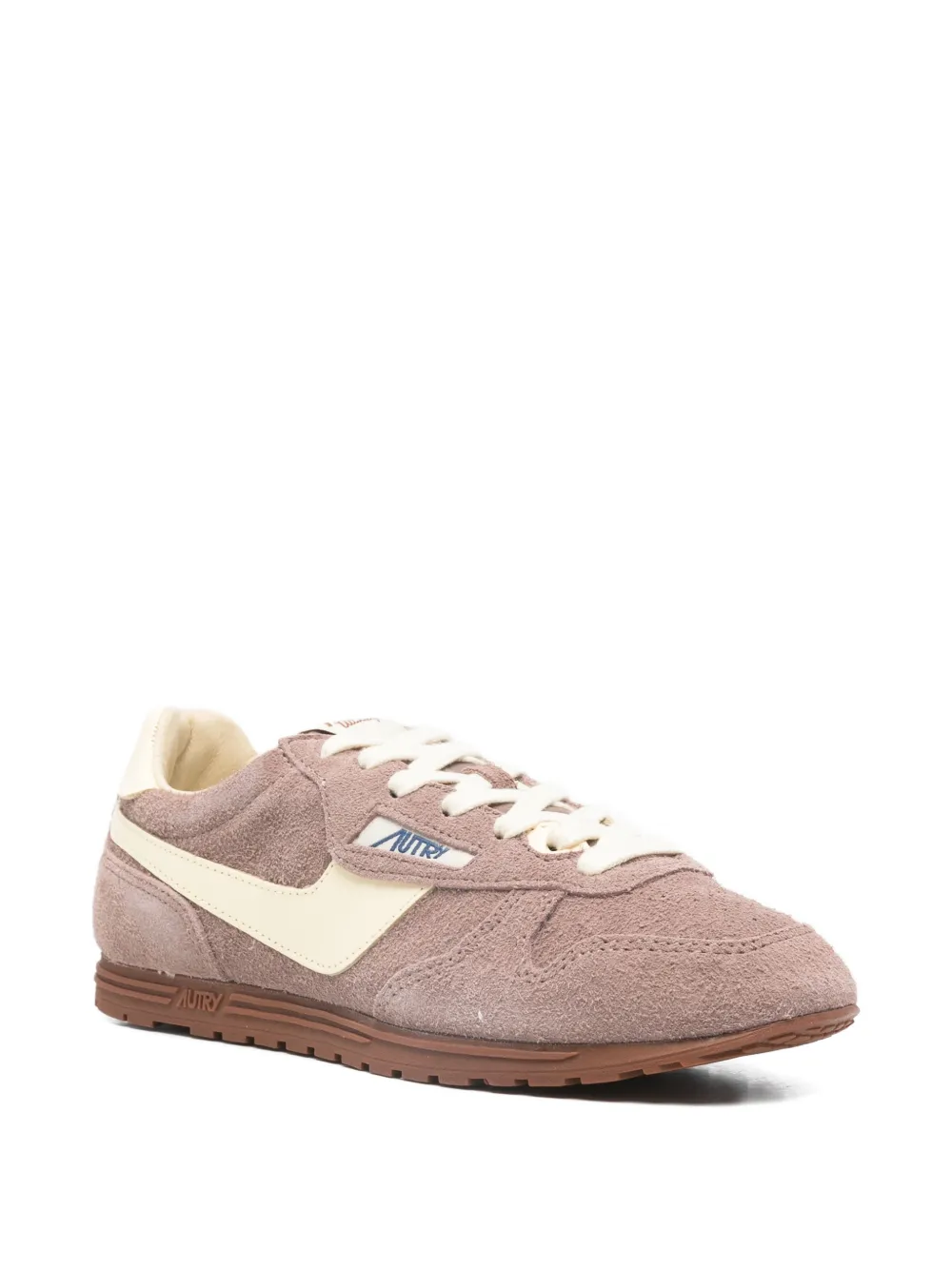 Autry Windswept Low suède sneakers Bruin