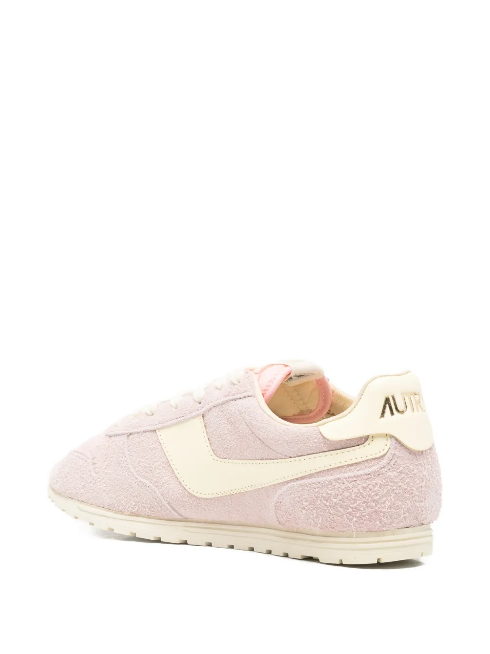 Autry Reelwind low-top suède sneakers Roze