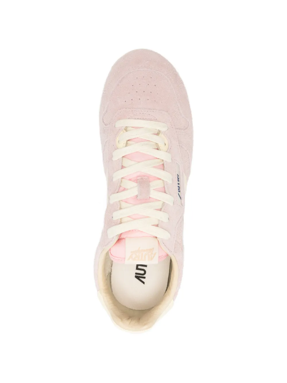 Autry Reelwind low-top suède sneakers Roze