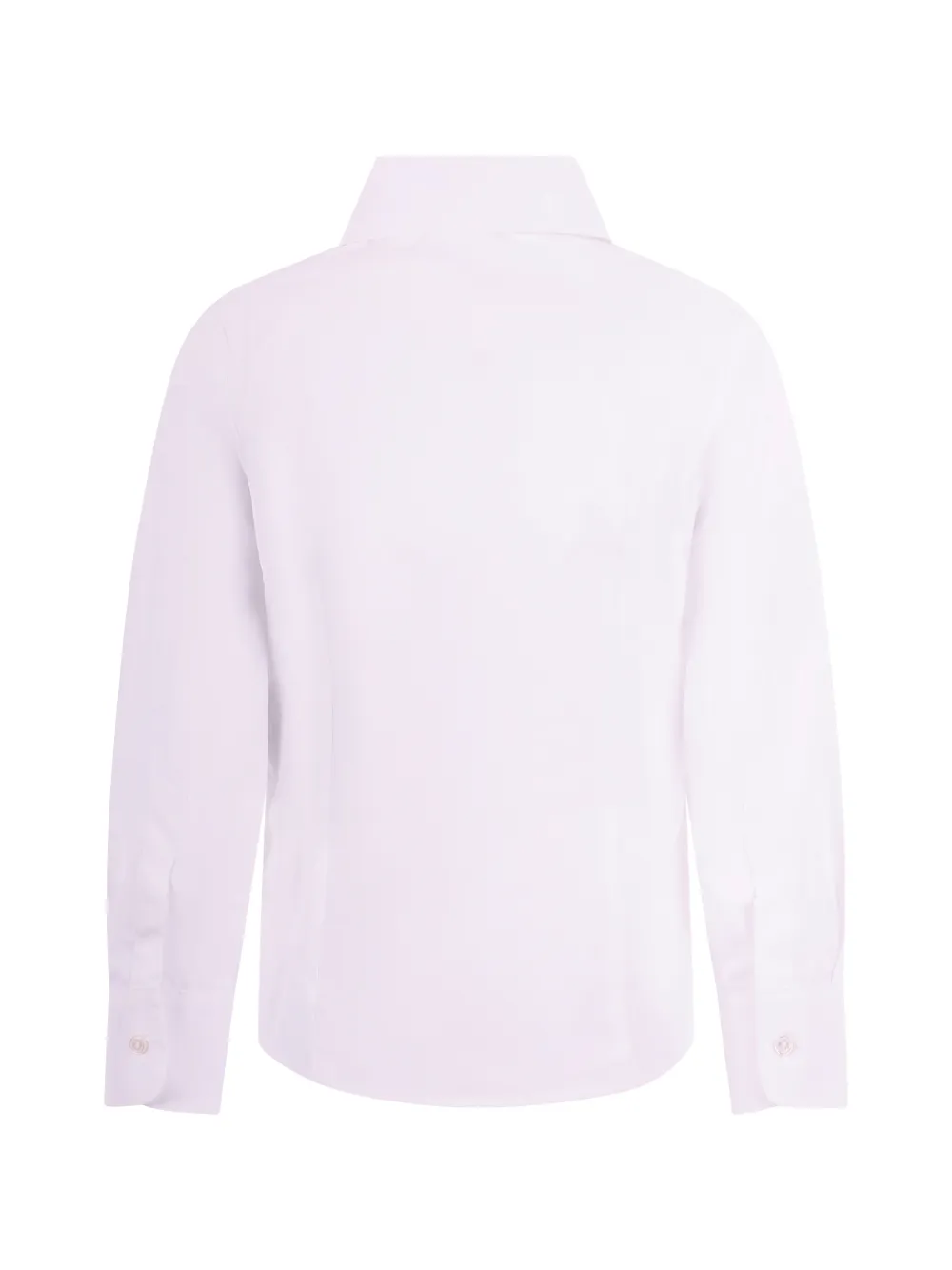  Balmain Kids Classic-collar Shirt - White 