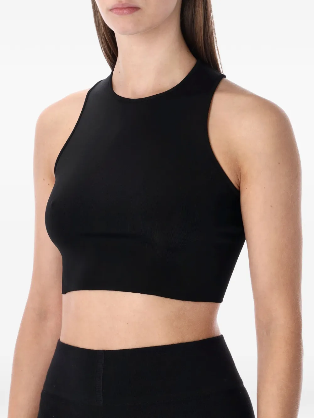  Rick Owens Cropped Top - Black 
