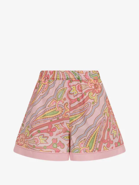ETRO KIDS 페이즐리 프린트 쇼츠