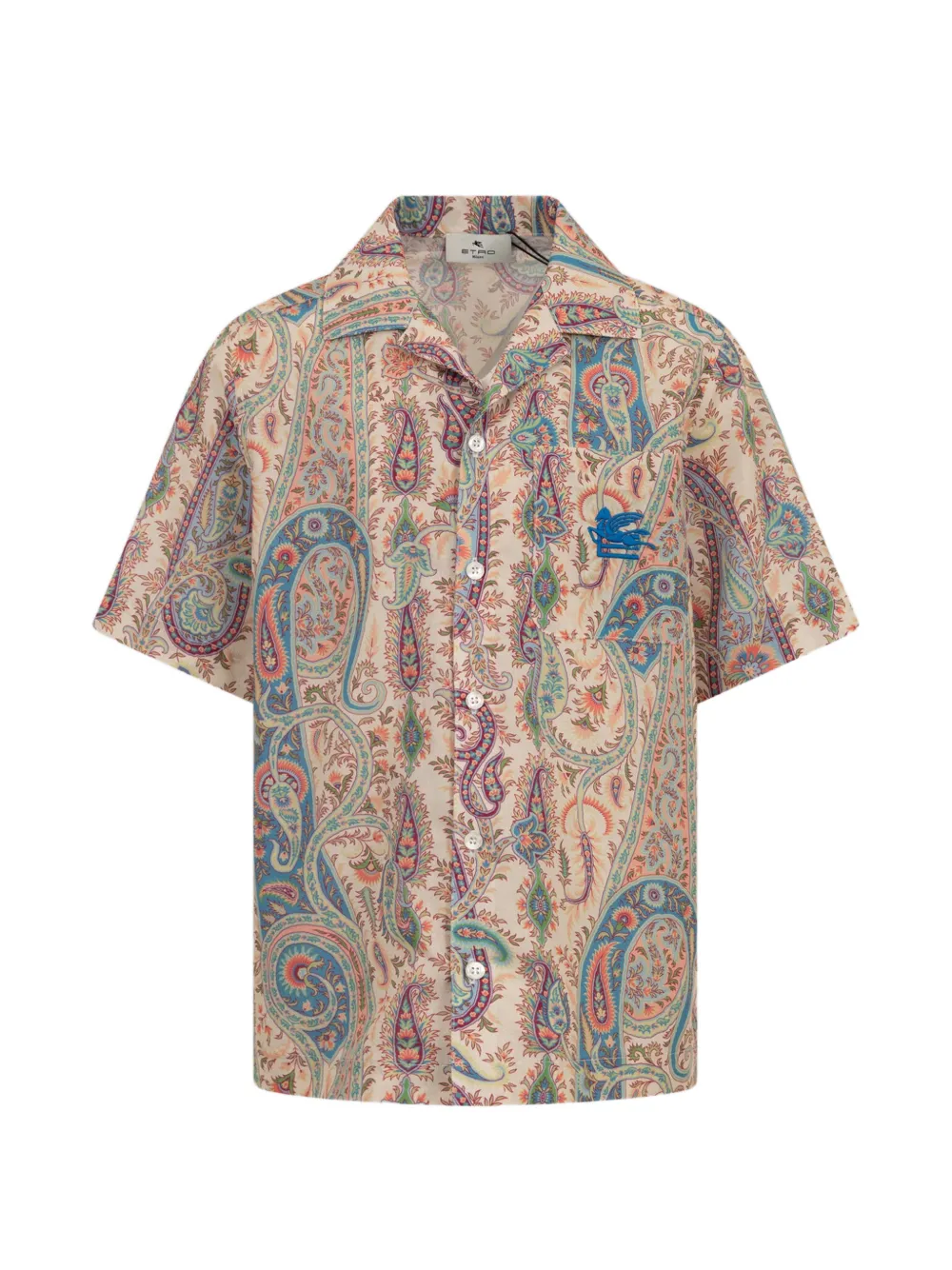 ETRO KIDS Camicia con stampa paisley - Toni neutri