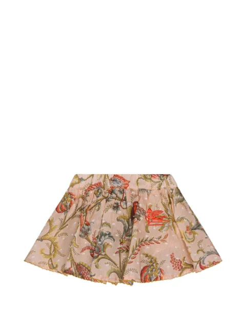 ETRO KIDS floral-print skirt