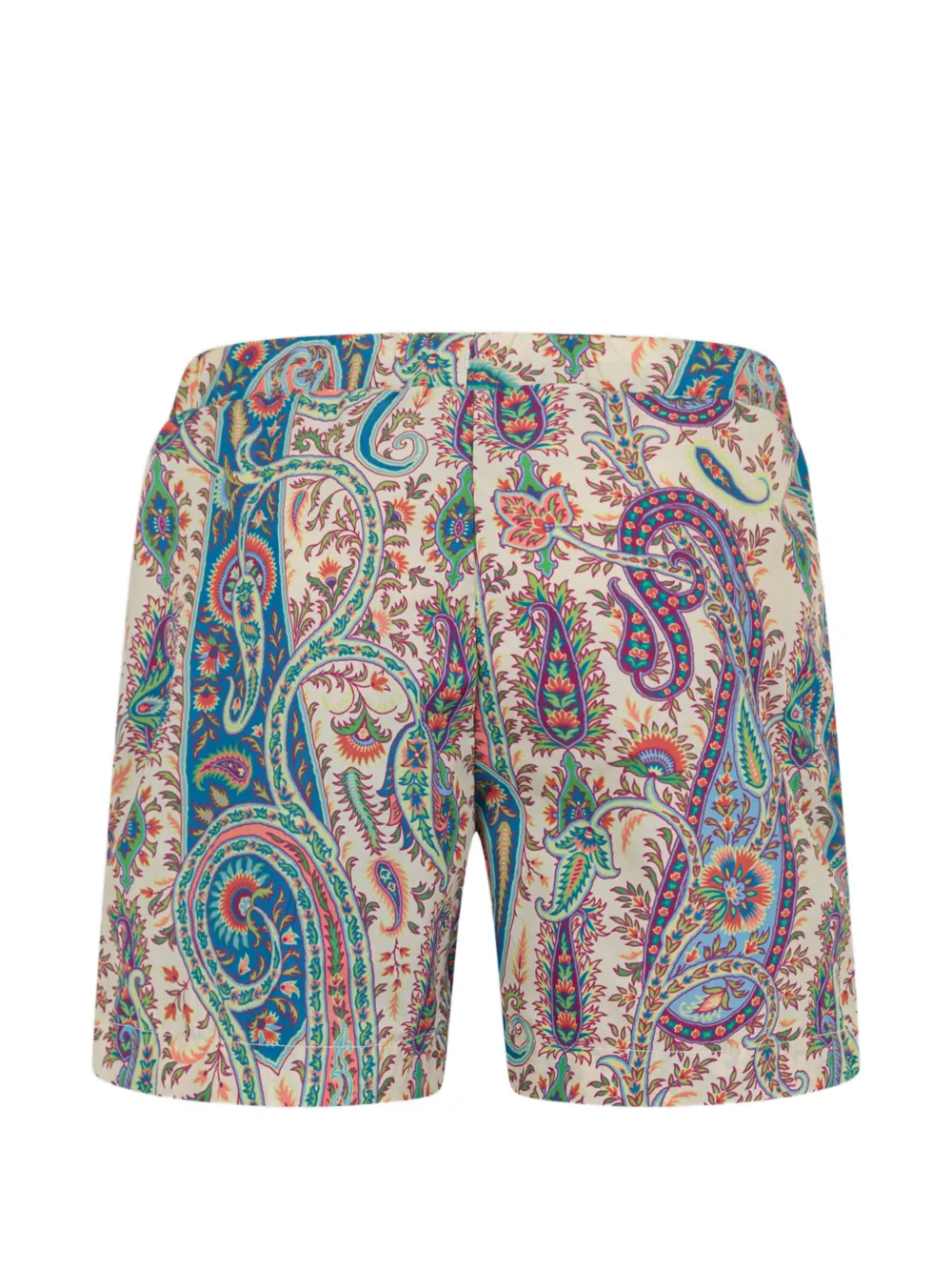  Etro Kids Paisley-print Swim Short - Neutrals 