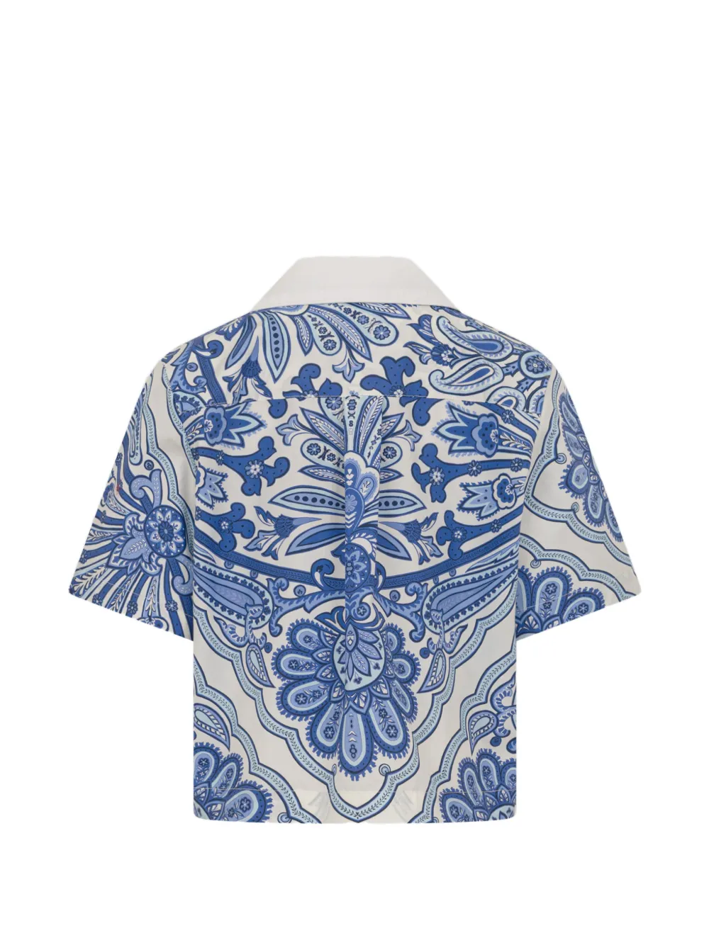 ETRO KIDS Shirt met print Blauw