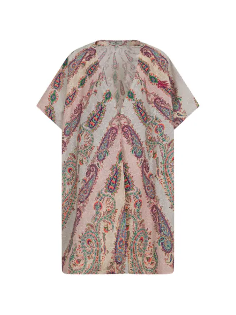 ETRO KIDS paisley-motif embroidered dress