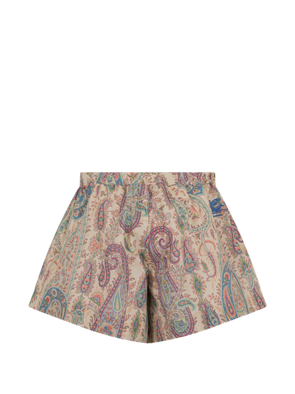 ETRO KIDS Shorts met paisley-print Beige