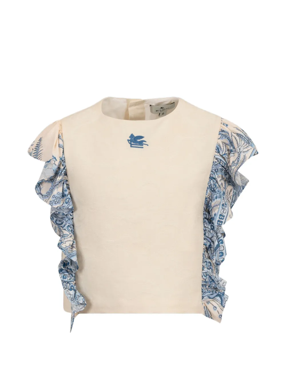 ETRO KIDS Top con stampa paisley - Toni neutri