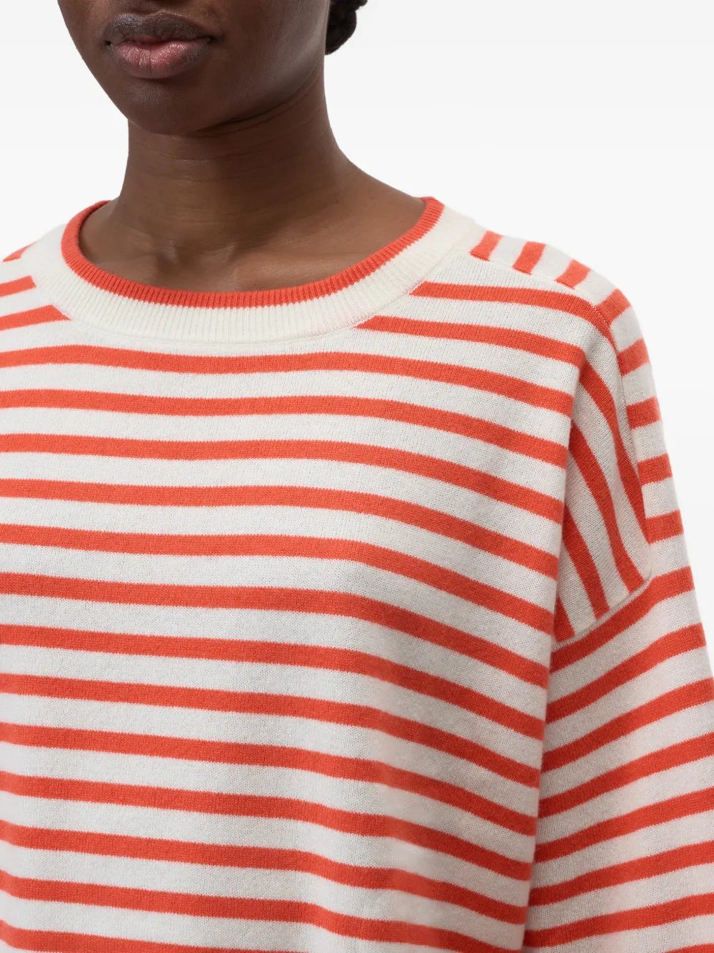 Closed Gestreept T-shirt Rood