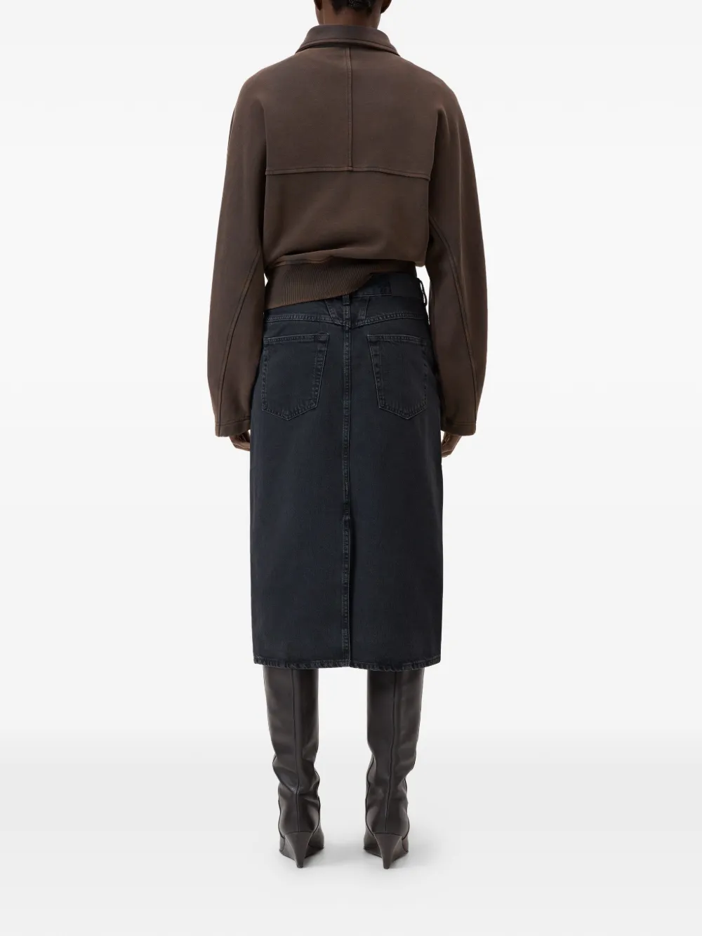 Closed Grey Midi Skirt 