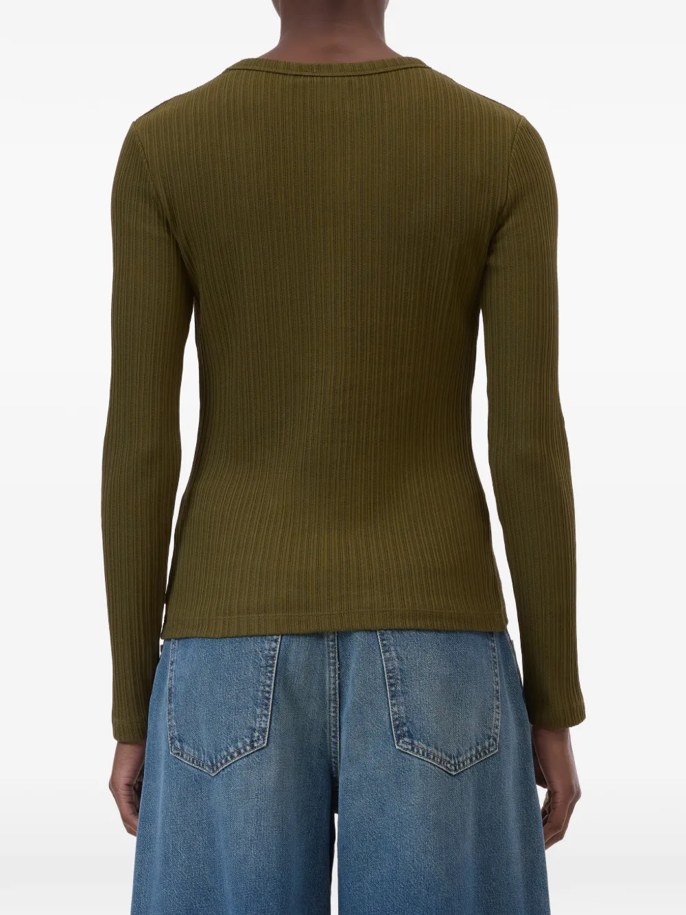 Crewneck Long Sleeve Top