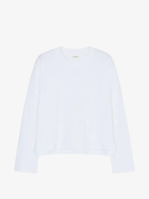 Closed playera manga larga con cuello redondo