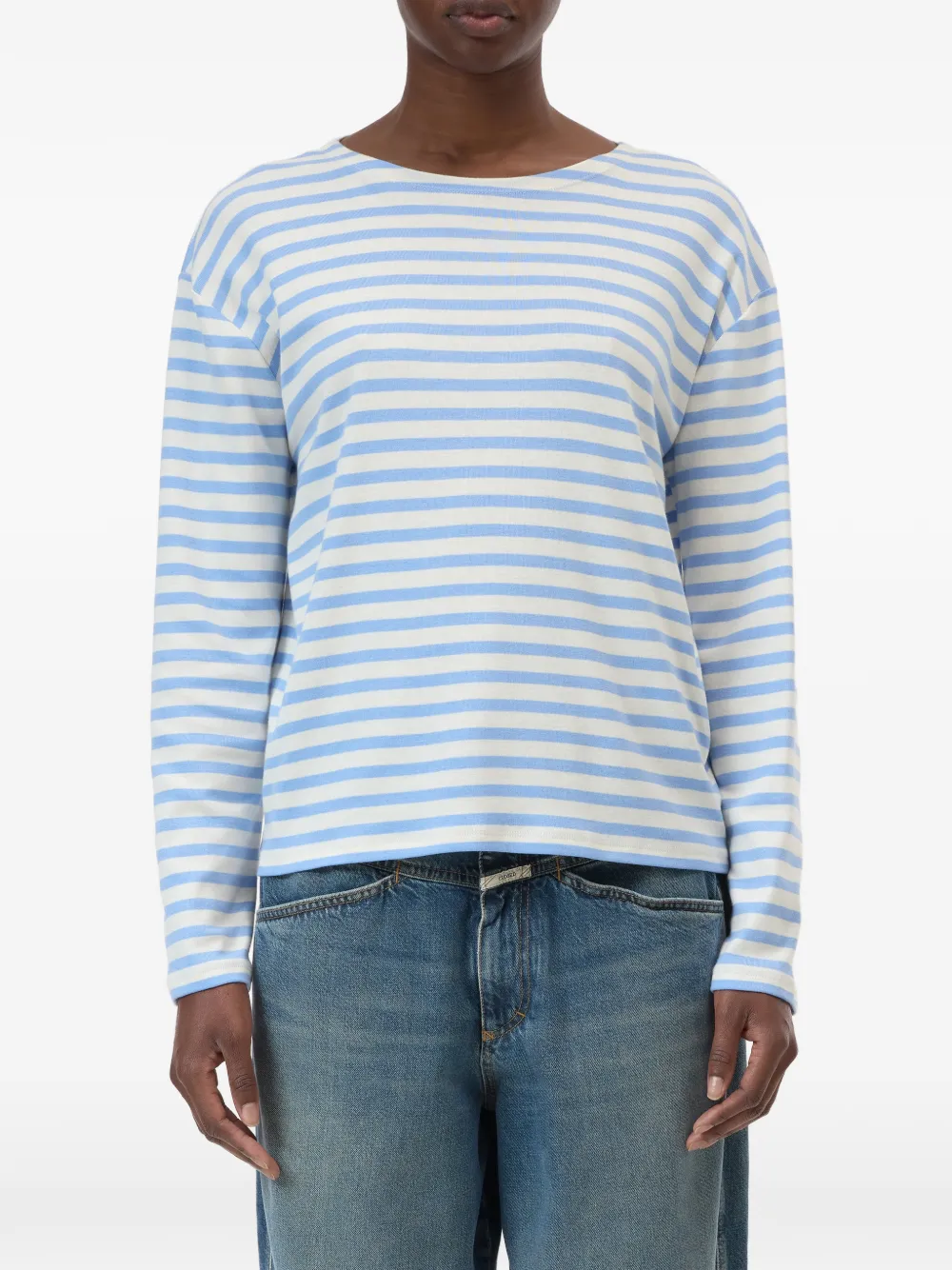  Closed Striped Longsleeve Top - Blue 