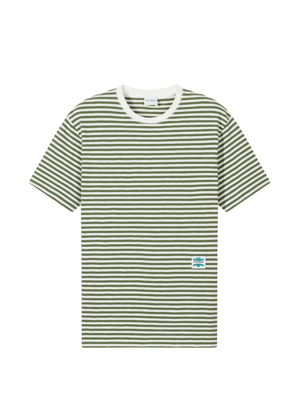 Closed T-shirt a righe - Verde