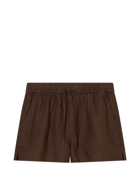Closed drawstring elasticated shorts