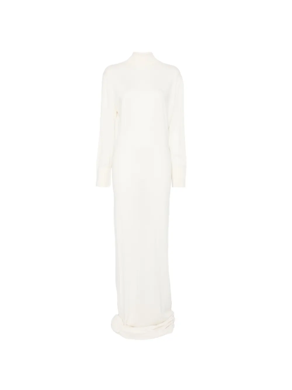 ARMARIUM Lara turtleneck maxi dress - Toni neutri