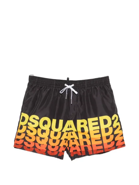 DSQUARED2 logo drawstring swim shorts