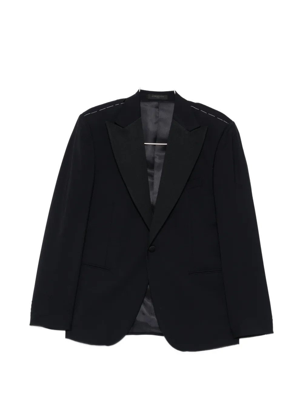 Corneliani peak-lapel single-breasted suit - Blu