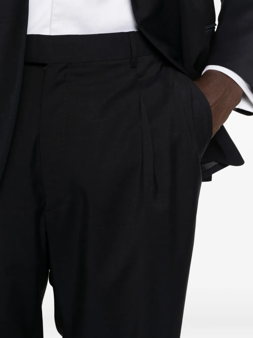 Corneliani Pak met enkele rij knopen Blauw