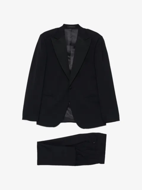 Corneliani costume à veste à revers crantés