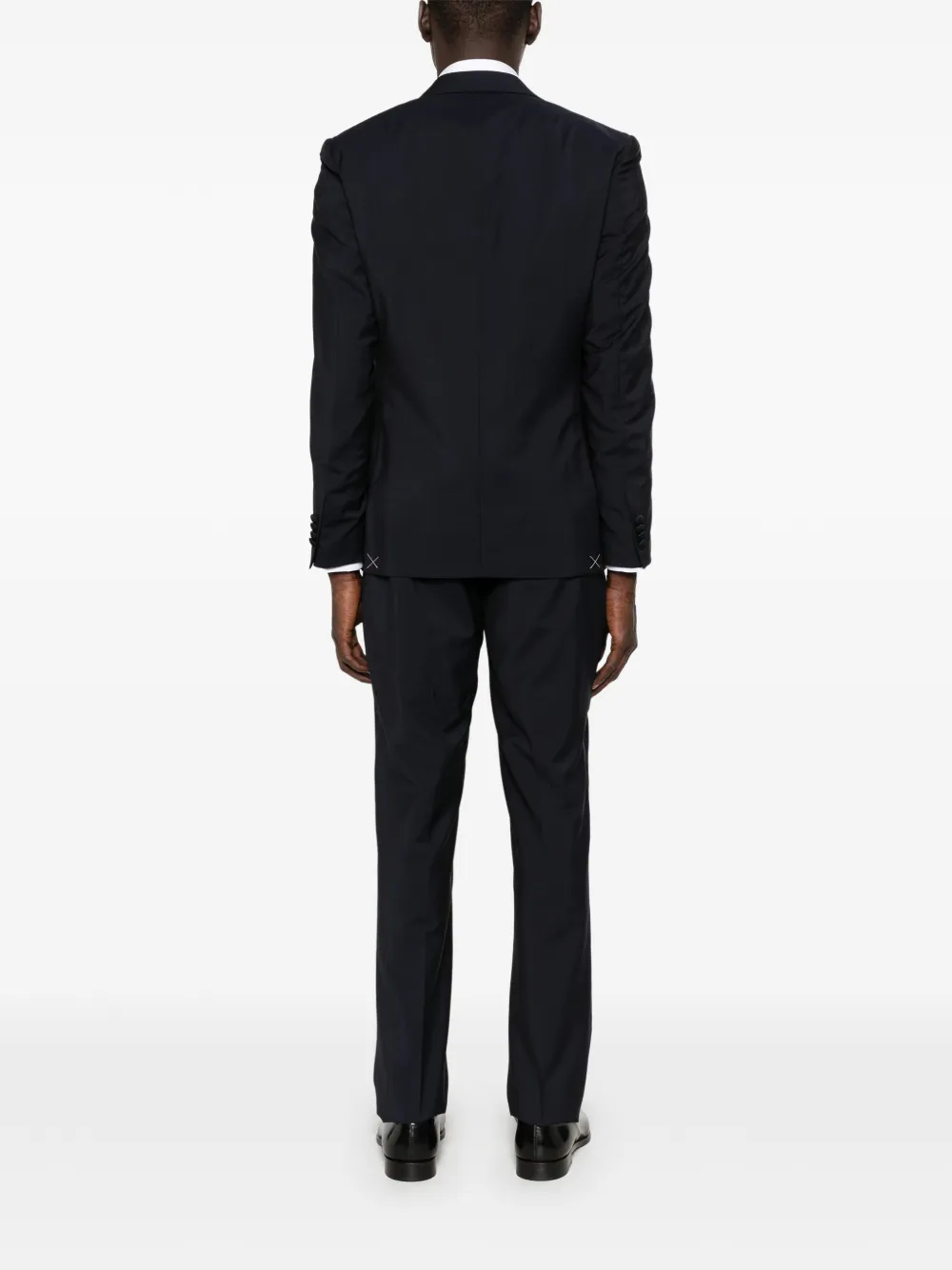 Corneliani Pak met enkele rij knopen Blauw