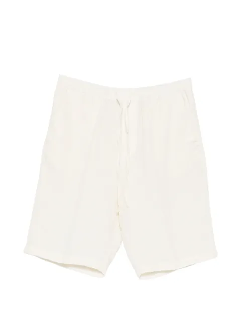 120% Lino drawstring-waist shorts