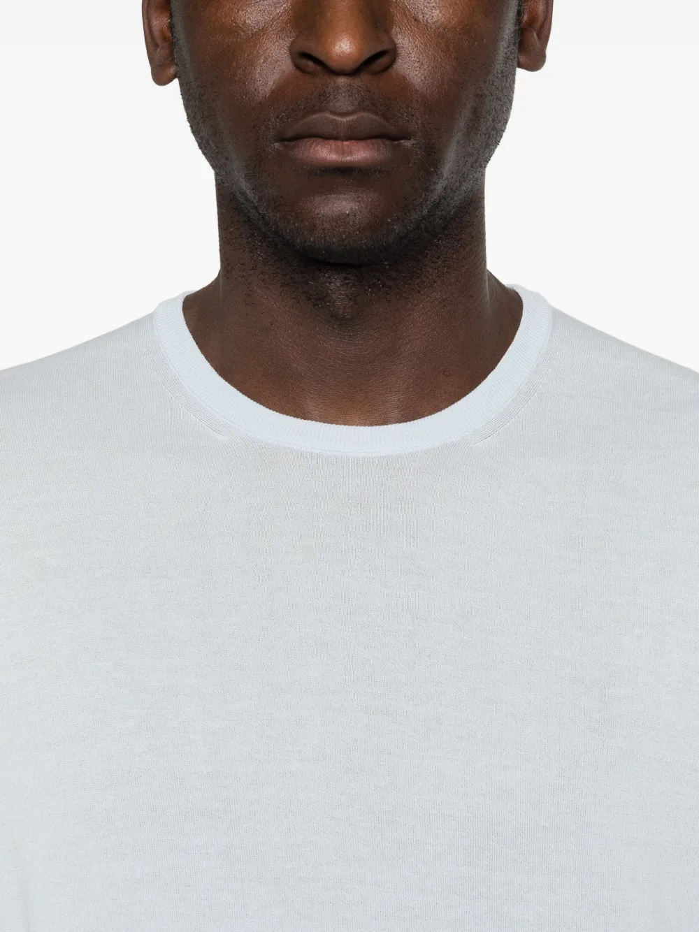 Malo T-shirt met lange mouwen Blauw