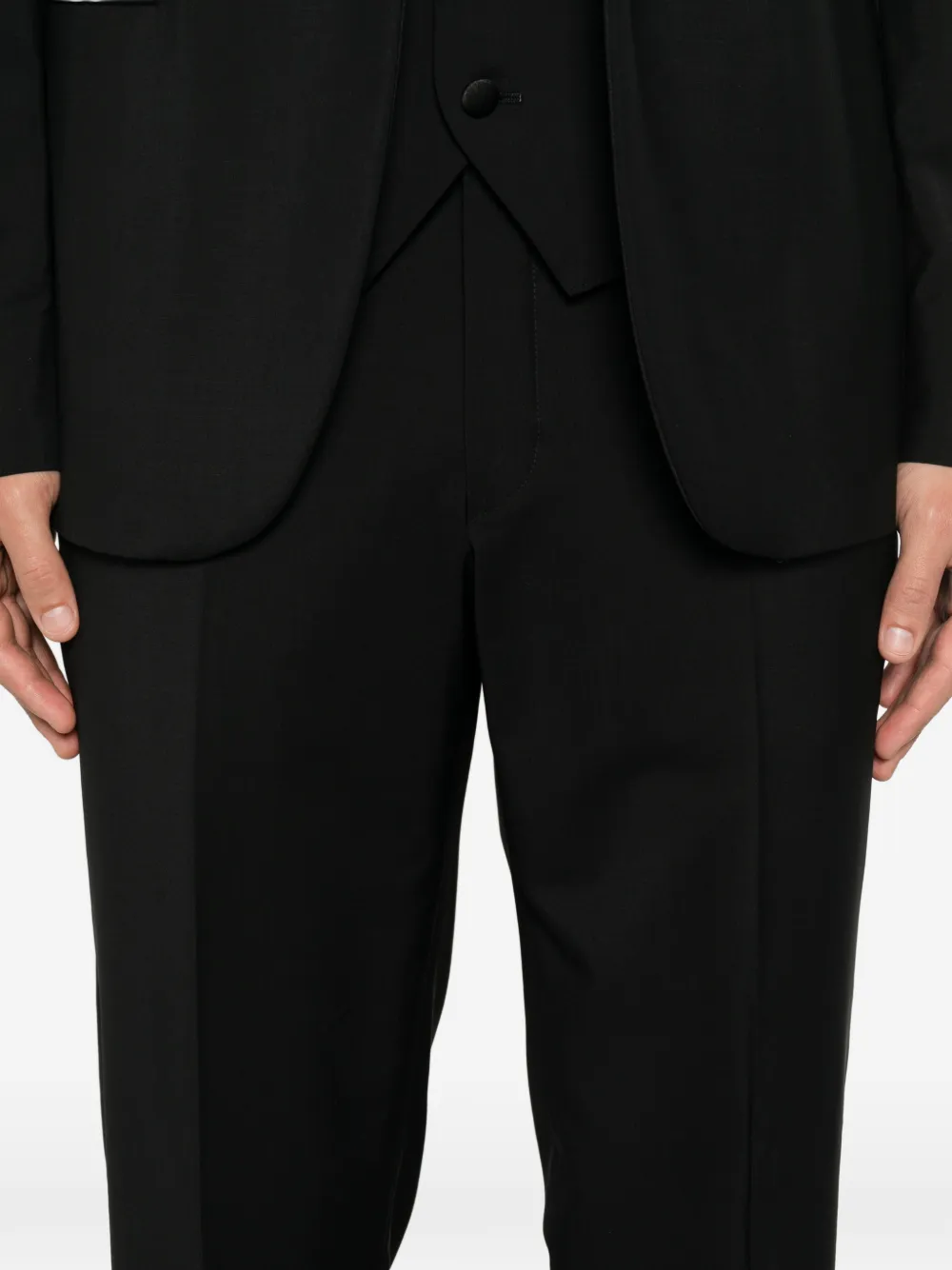 Corneliani Pak met puntige revers (set van drie) Zwart