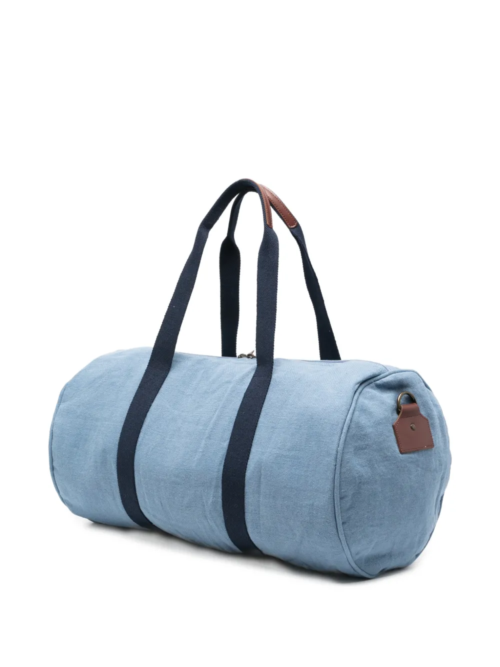 MC2 Saint Barth Jetlag reistas met geborduurd logo Blauw
