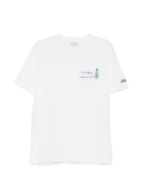 MC2 Saint Barth Portofino logo-embroidered T-shirt