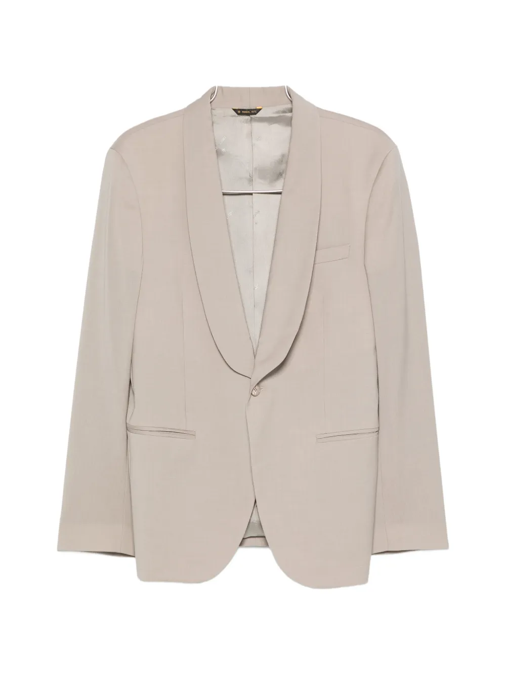 Manuel Ritz shawl-lapel single-breasted suit - Toni neutri