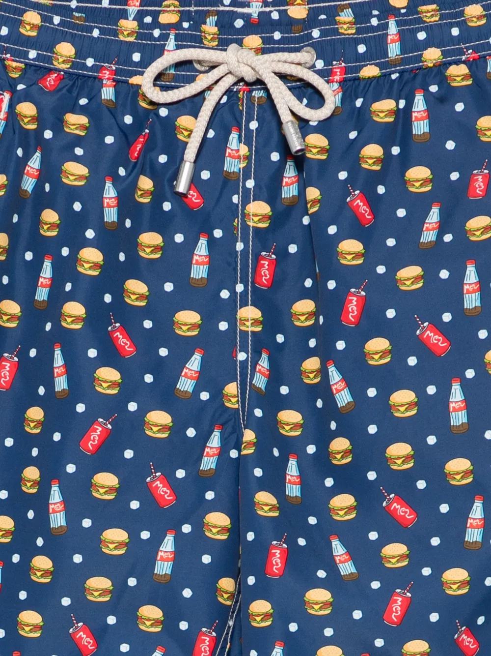 MC2 Saint Barth Zwembroek met print Blauw