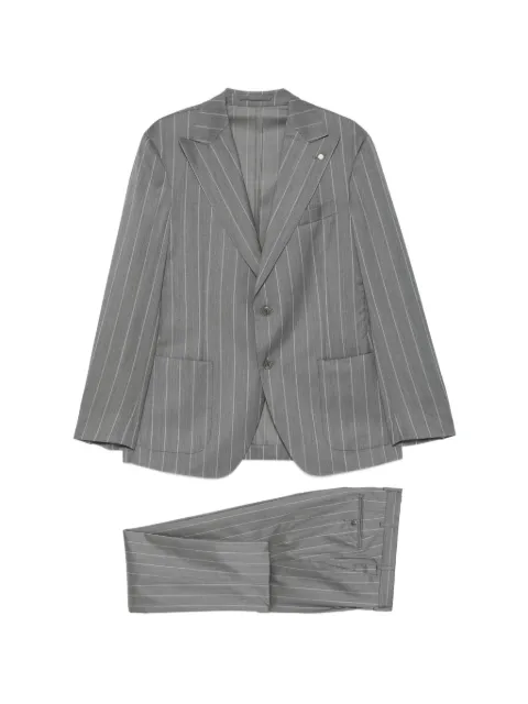 LUIGI BIANCHI MANTOVA blazer con solapas de muesca