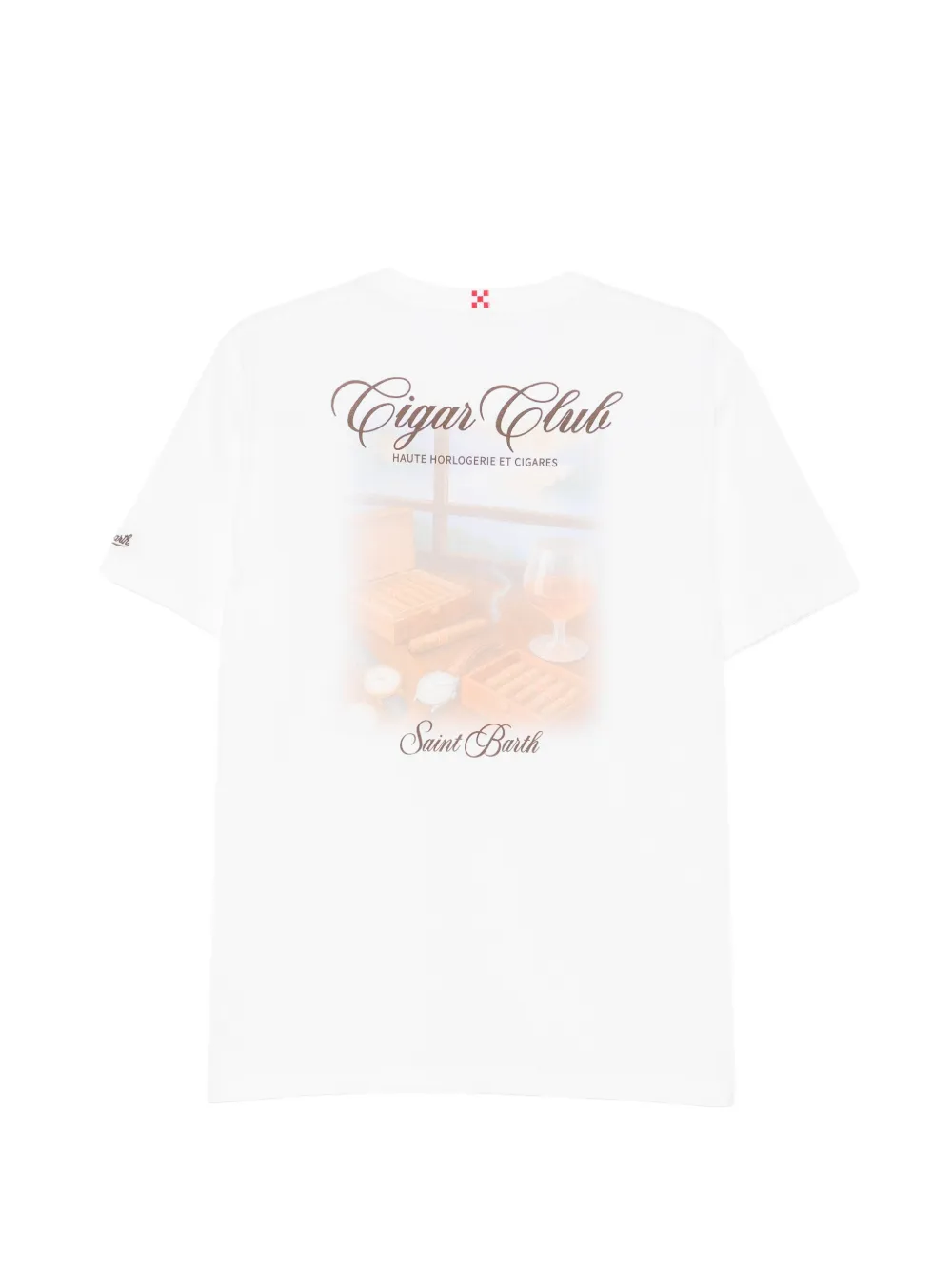 MC2 Saint Barth Portland T-shirt met print Wit