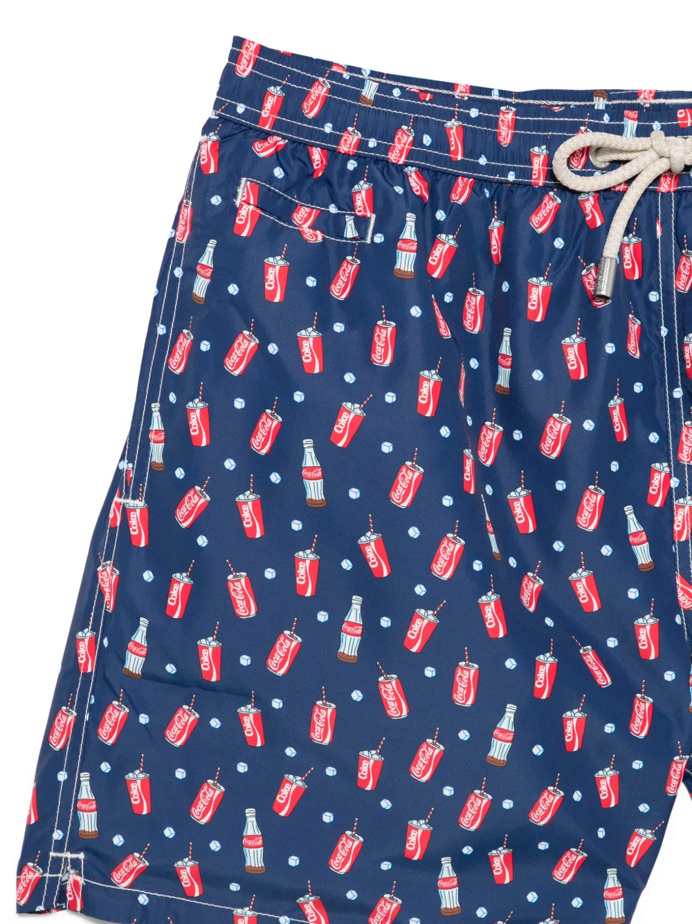 MC2 Saint Barth Zwembroek met print Blauw