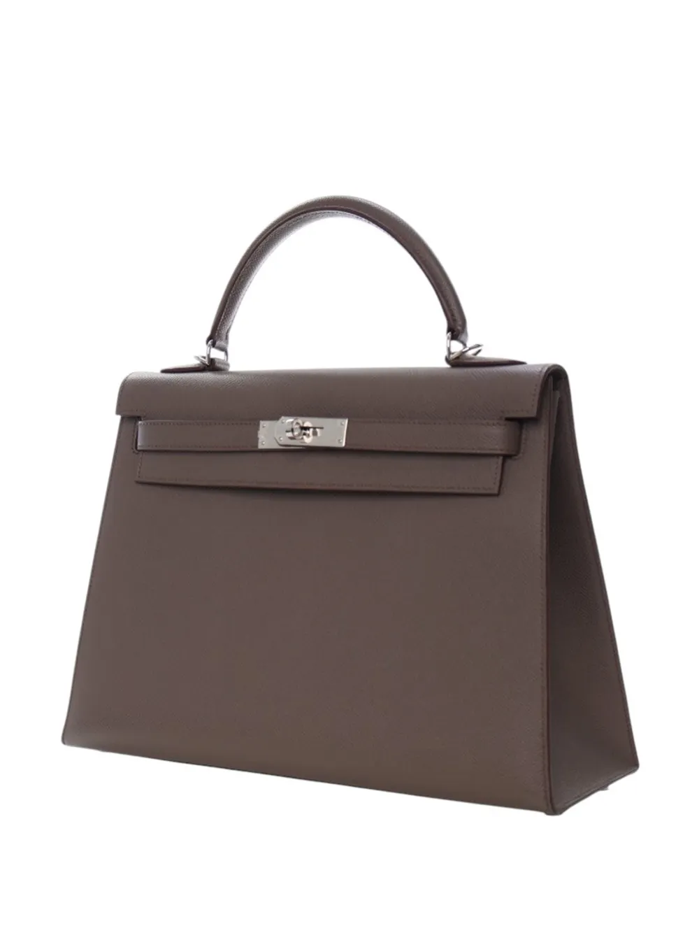 Hermès Pre-Owned Borsa a tracolla Kelly II Sellier 32 in pelle Epsom 2013 - Marrone