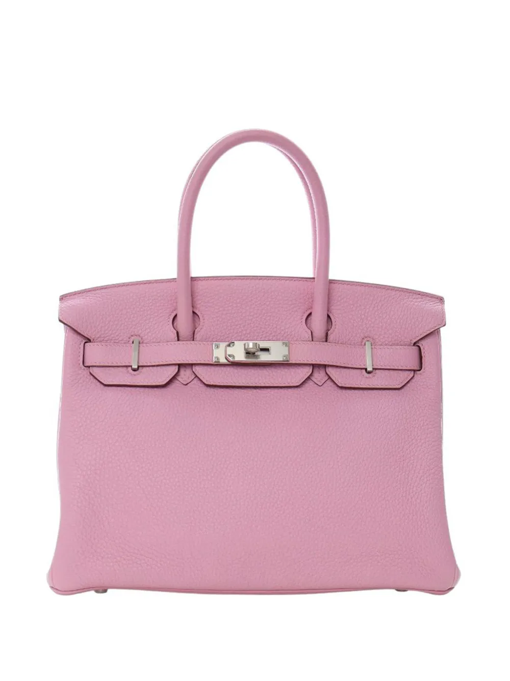 Hermès Pre-Owned 2022 Clemence Birkin Retourne 30 handbag - Rosa