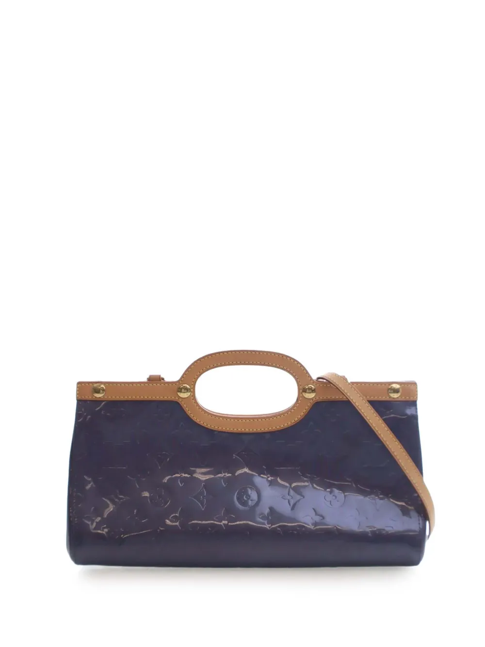 Louis Vuitton Pre-Owned 2005 Monogram Vernis Roxbury Drive satchel - Viola