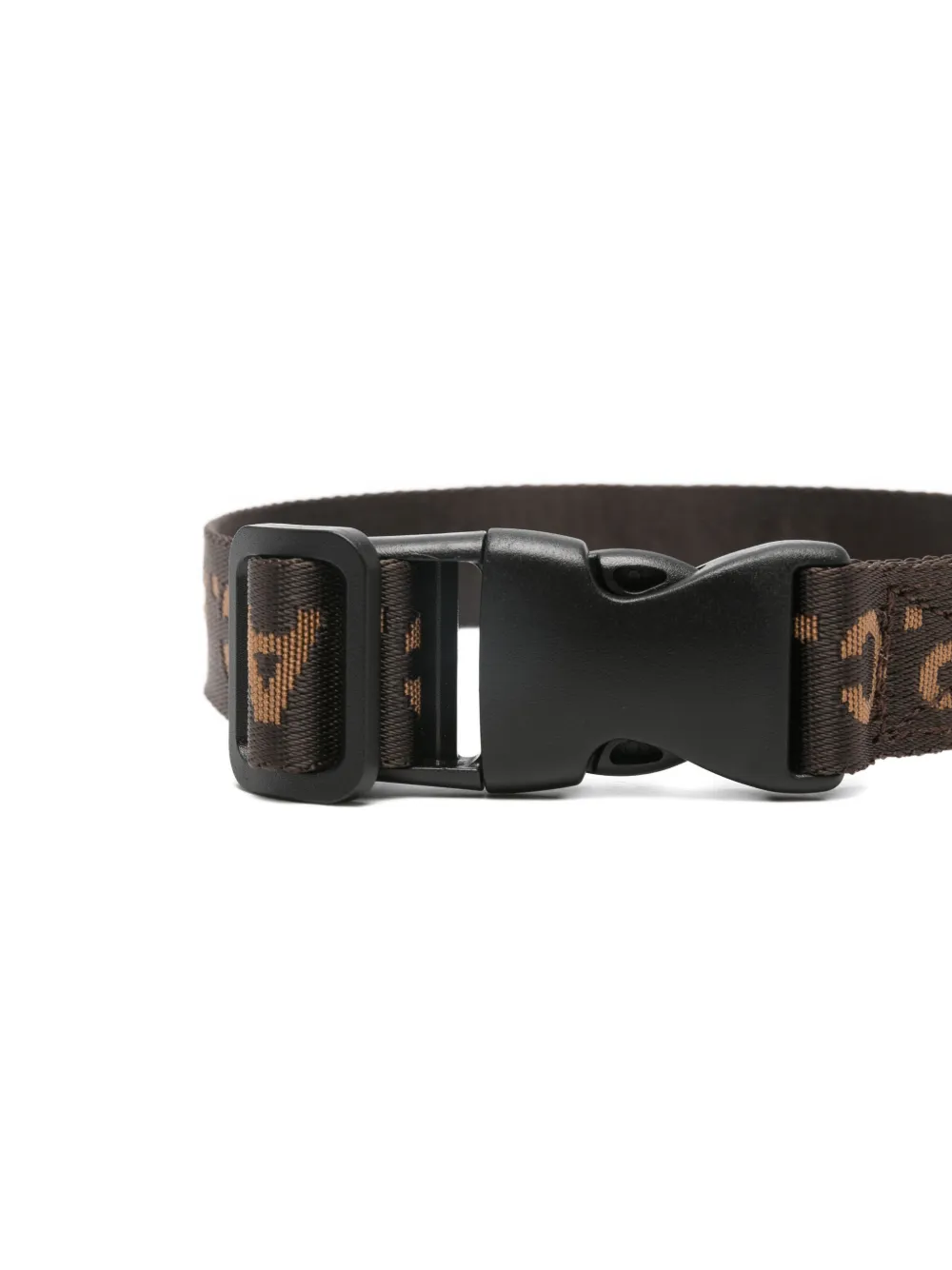  A.p.c. Logo Adjustable Pet Collar - Brown 