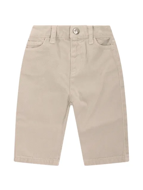 Emporio Armani Kids jeans con placa del logo y bolsillo