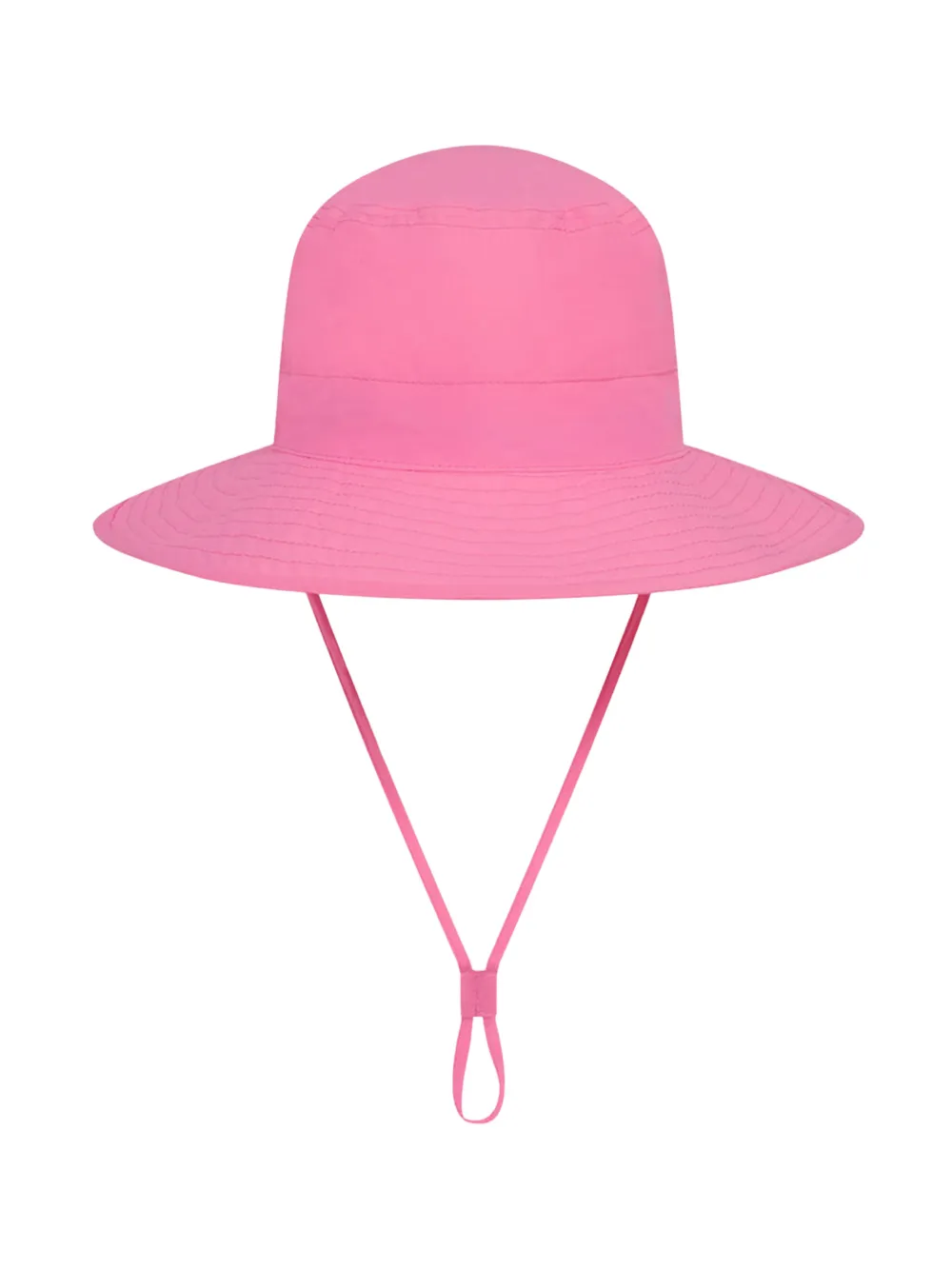 Hunza G Kids drawstring hat - Roze