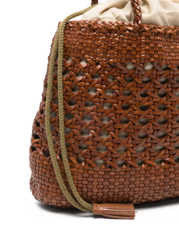 DRAGON DIFFUSION Santa Cano Leather Tote Bag | Brown | FARFETCH