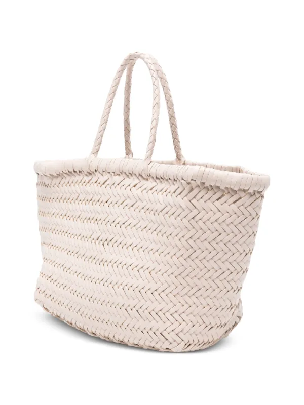 DRAGON DIFFUSION Small Bamboo Triple Jump Woven Tote Bag