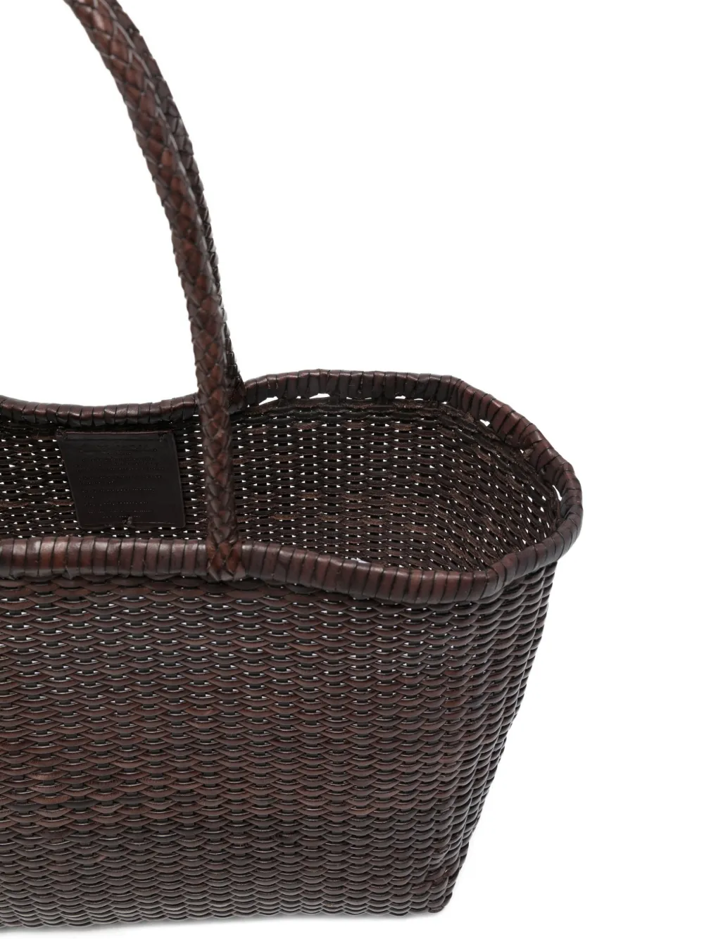 DRAGON DIFFUSION Big B Weave geweven shopper Bruin